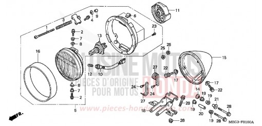 PROJECTEUR VT750C4 de 2004